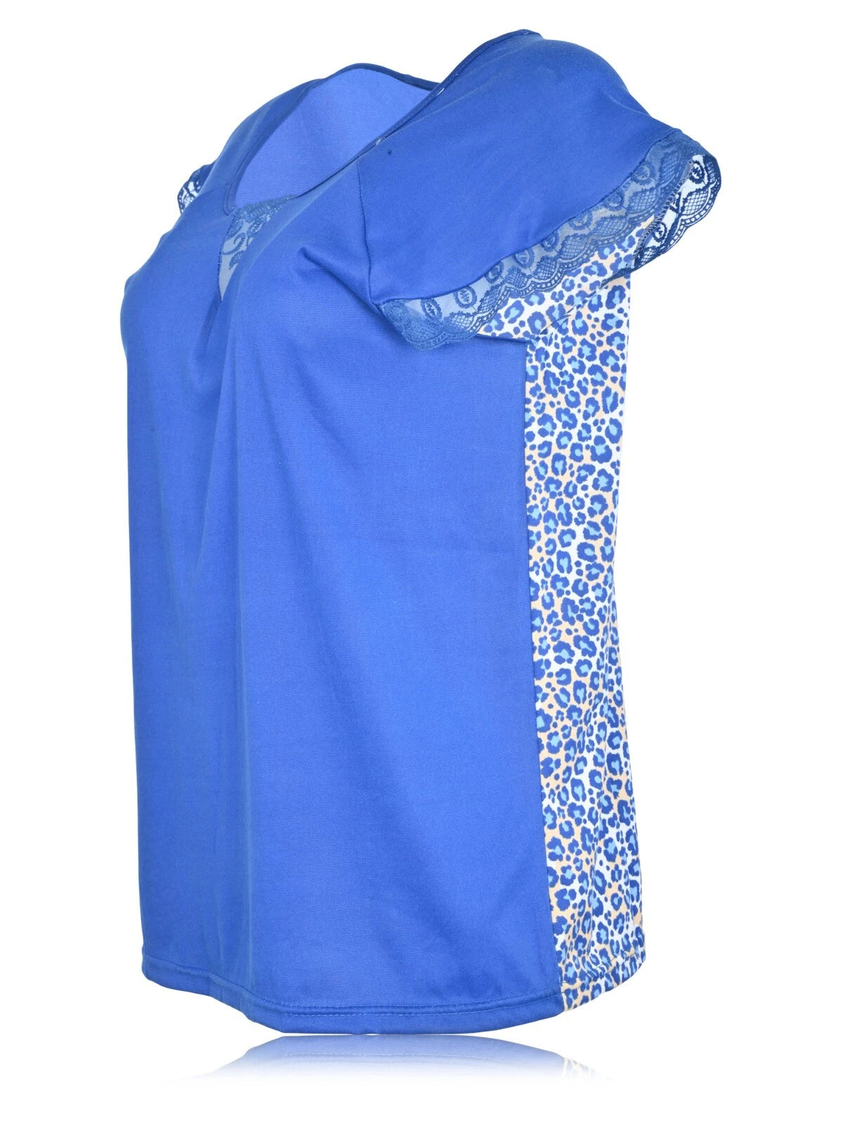 JEFFRICO Womens Capri Pajama Set 2 Piece Short Sleeve Top & Capri Pants 5035C