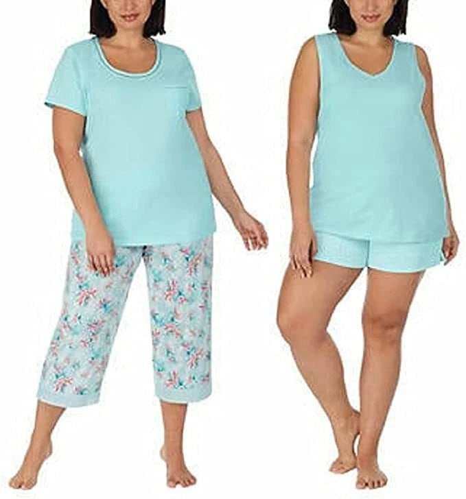 Carole Hochman Women's 4 Piece Pajama Set - VARIETY