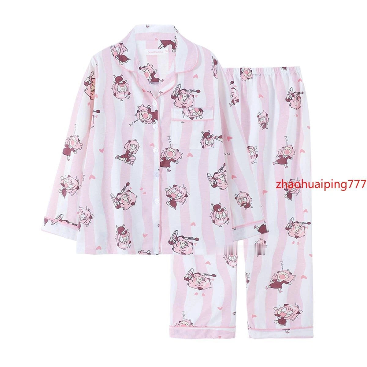 SPY×FAMILY Anya Forger Anime Long sleeves trousers Leisure Wear Pajamas