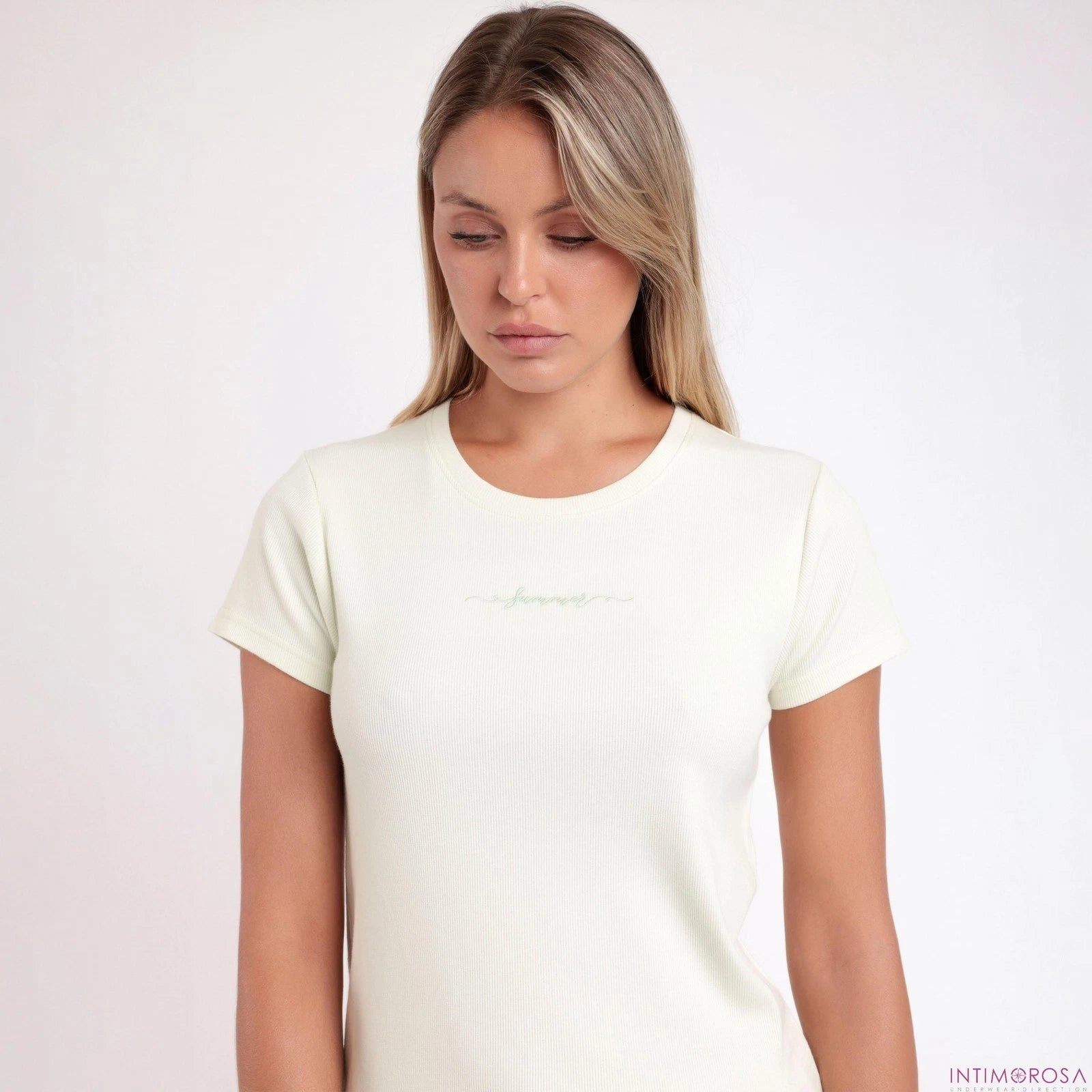 Women's Pajamas Stretch Cotton Trousers Capri Admas 63568