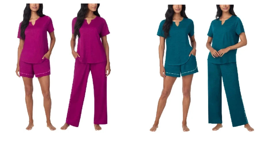 Carole Hochman Women’s  Midnight 3-Piece PJ Set