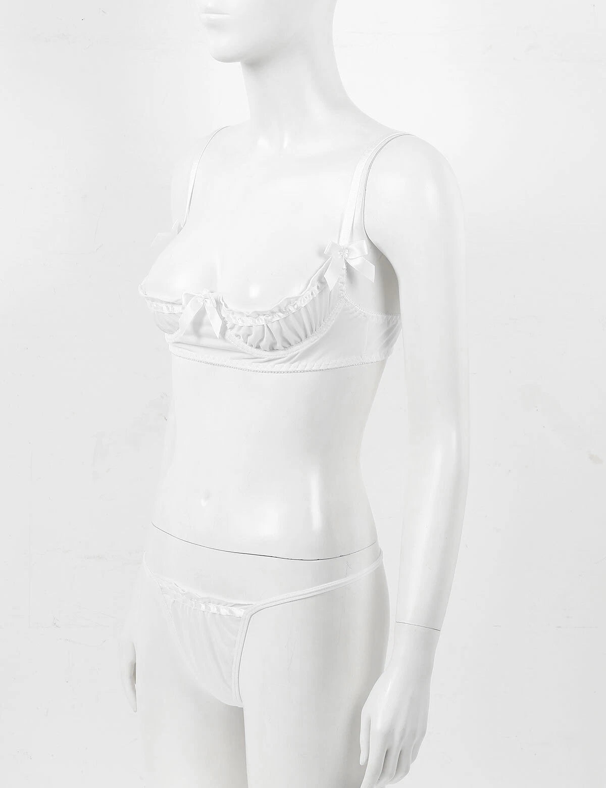 Women's G-string Sexy Lingerie Nightwear Lace Thong Bra Set Underwear Babydoll