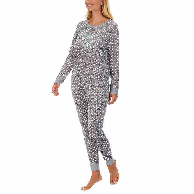 Jane and Bleecker Ladies' Fleece Pajama Set