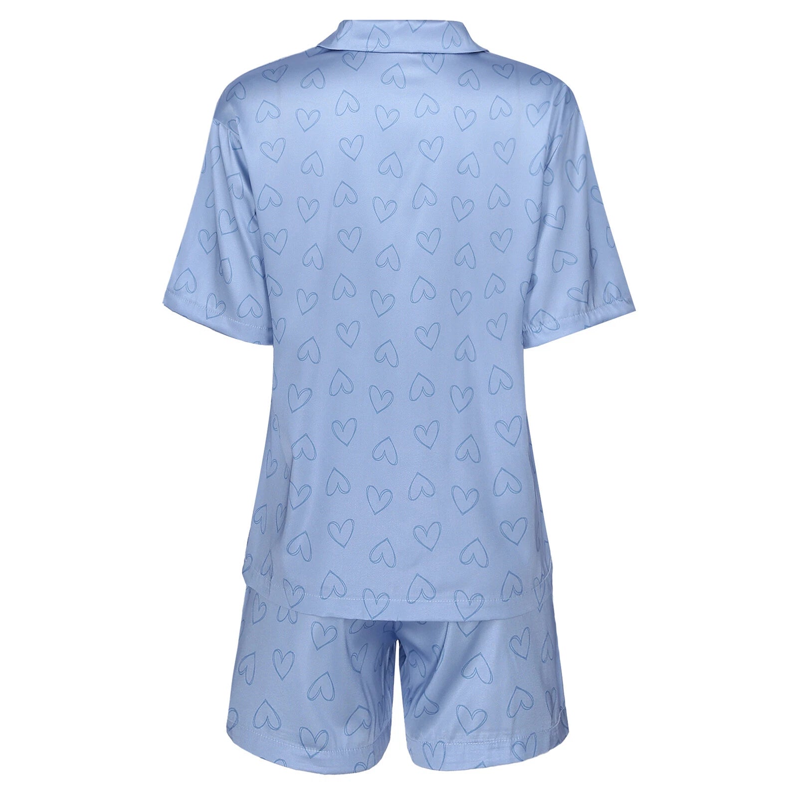 Women Nightwear Casual Pajamas Set Soft Sleepwear Ice Cool Homewear Summer