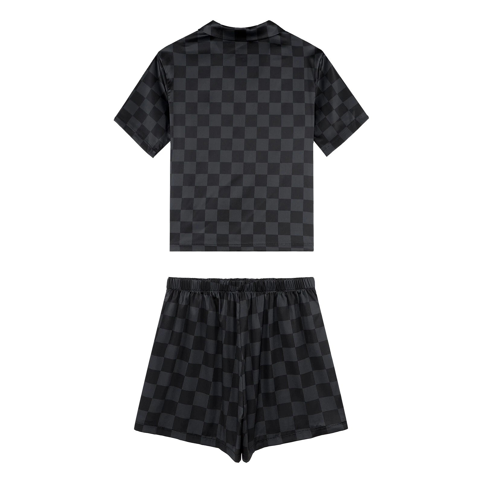 Women Nightwear Casual Pajamas Set Soft Sleepwear Ice Cool Homewear Summer