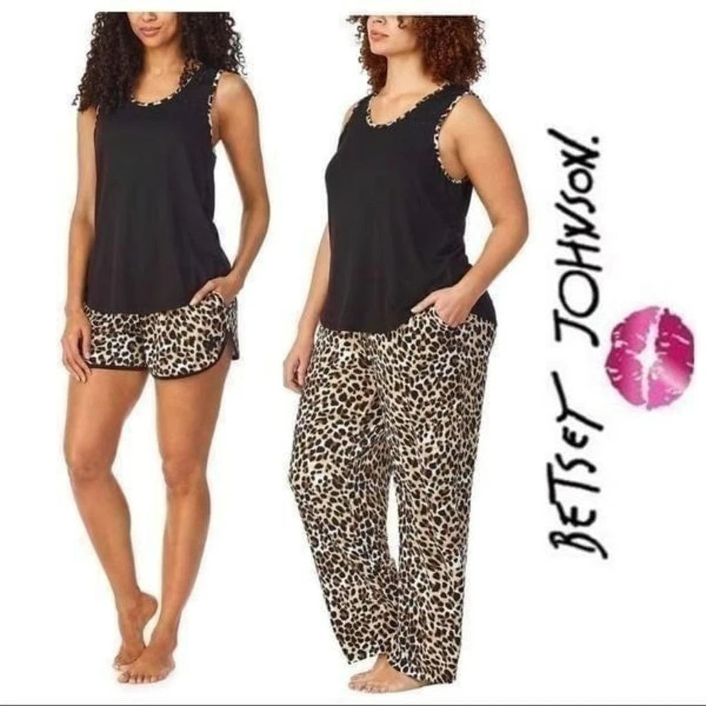 Betsey Johnson Women 3-Piece PJ Set | A32