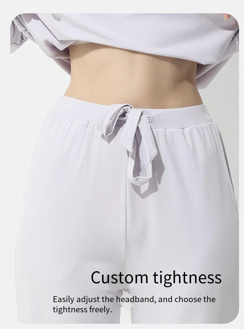 Women's Casual Strainer Ninth Pants Casual Clothing Home Anti Bacterial-