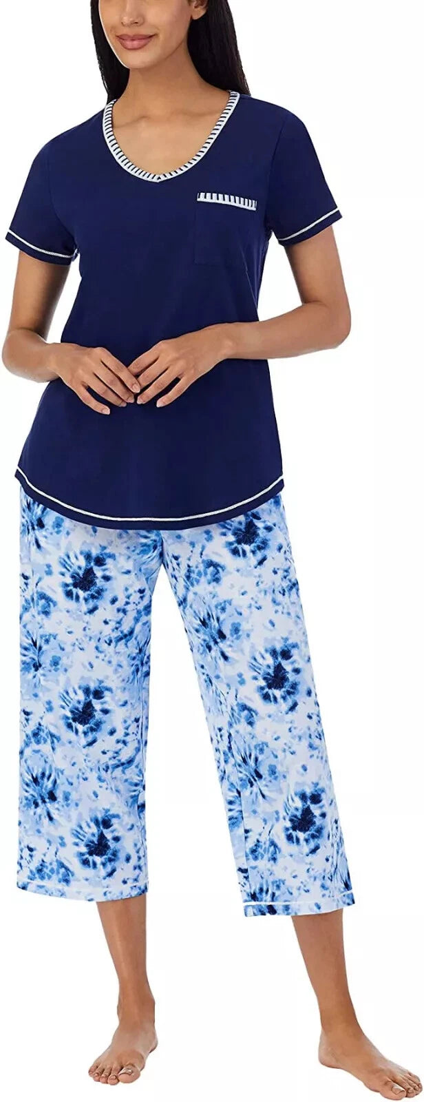 Carole Hochman Women's 4-Piece Cotton Pajama Set