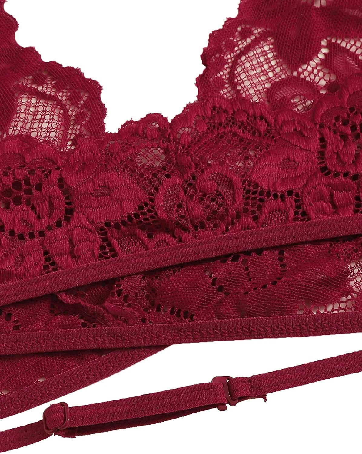 Two Piece Women Sexy Lingerie Set Lace Bra and Panty Set Babydoll Sleepwear US