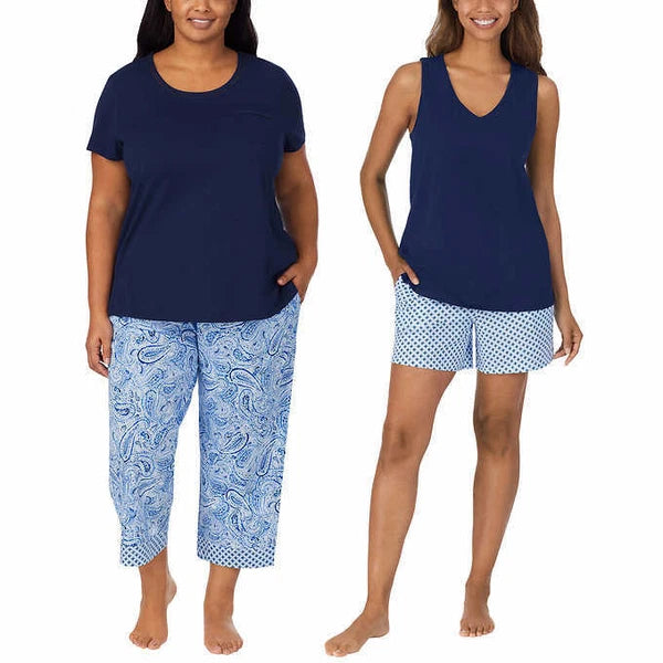 Carole Hochman Women's 4 Piece Pajama Set - VARIETY