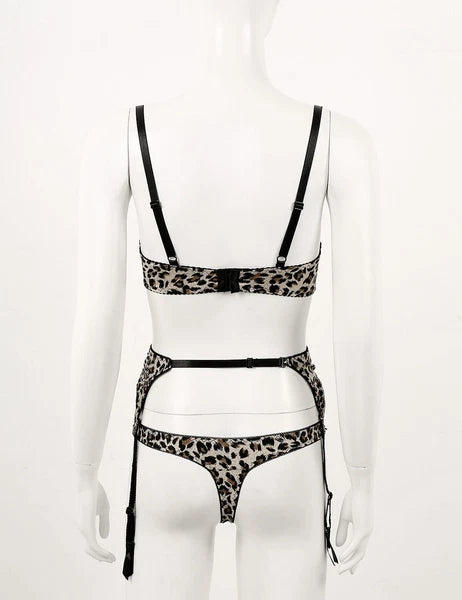 Women's G-string Sexy Lingerie Nightwear Lace Thong Bra Set Underwear Babydoll