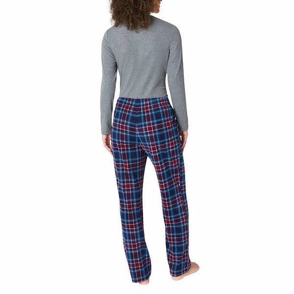 Eddie Bauer Ladies' 3-Piece Waffle Textured Fleece Pajama Set A34