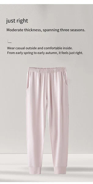 Women's Pajamas Set Long Sleeve Anti Bacterial Dust Mite Resistant Fits New Style-