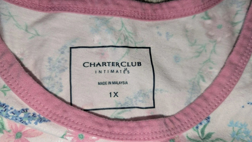 Charter Club Women's Short-Sleeve Pajamas Set