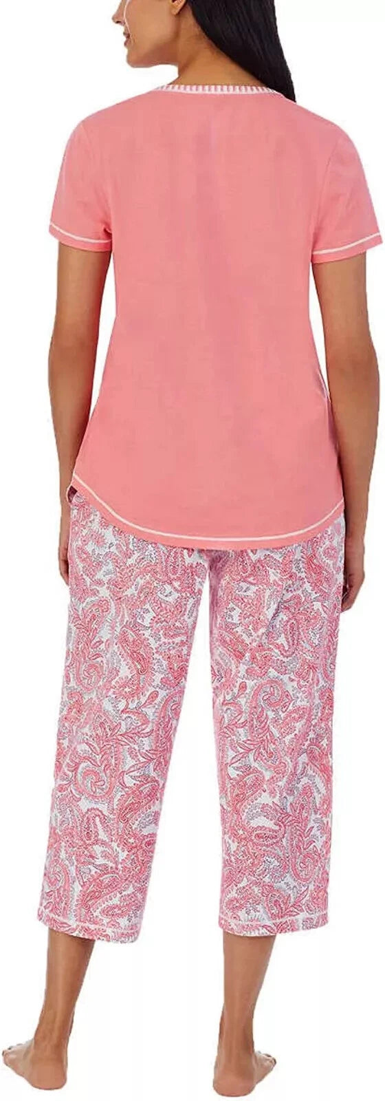 Carole Hochman Women's 4-Piece Cotton Pajama Set