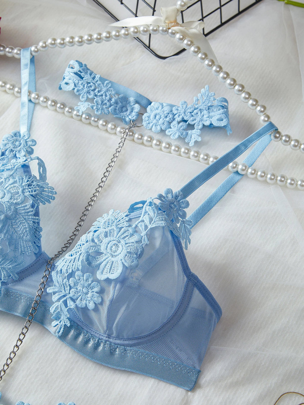 Women Sexy Lingerie Sleepwear Underwear Nightwear Babydoll Lace Bra Thong Set US