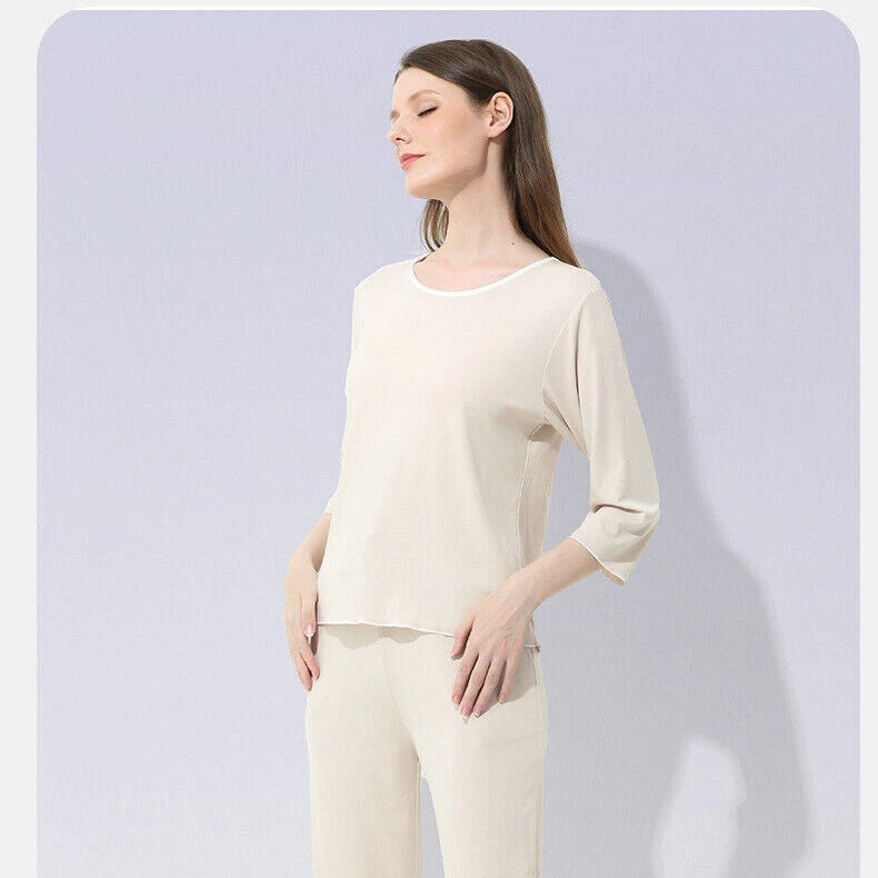 New Style Ladies Casual Seventh Sleeve Nine Pants Casual Wear At Home-