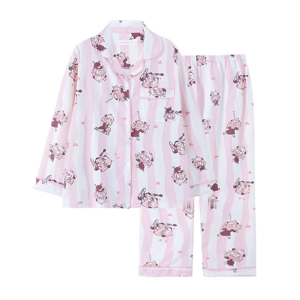 SPY×FAMILY Anya Forger Anime Long sleeves trousers Leisure Wear Pajamas
