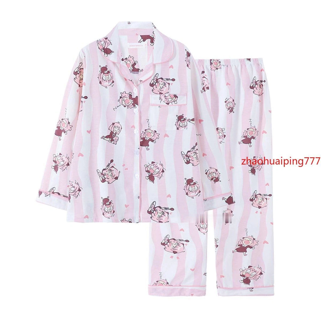 SPY×FAMILY Anya Forger Anime Long sleeves trousers Leisure Wear Pajamas