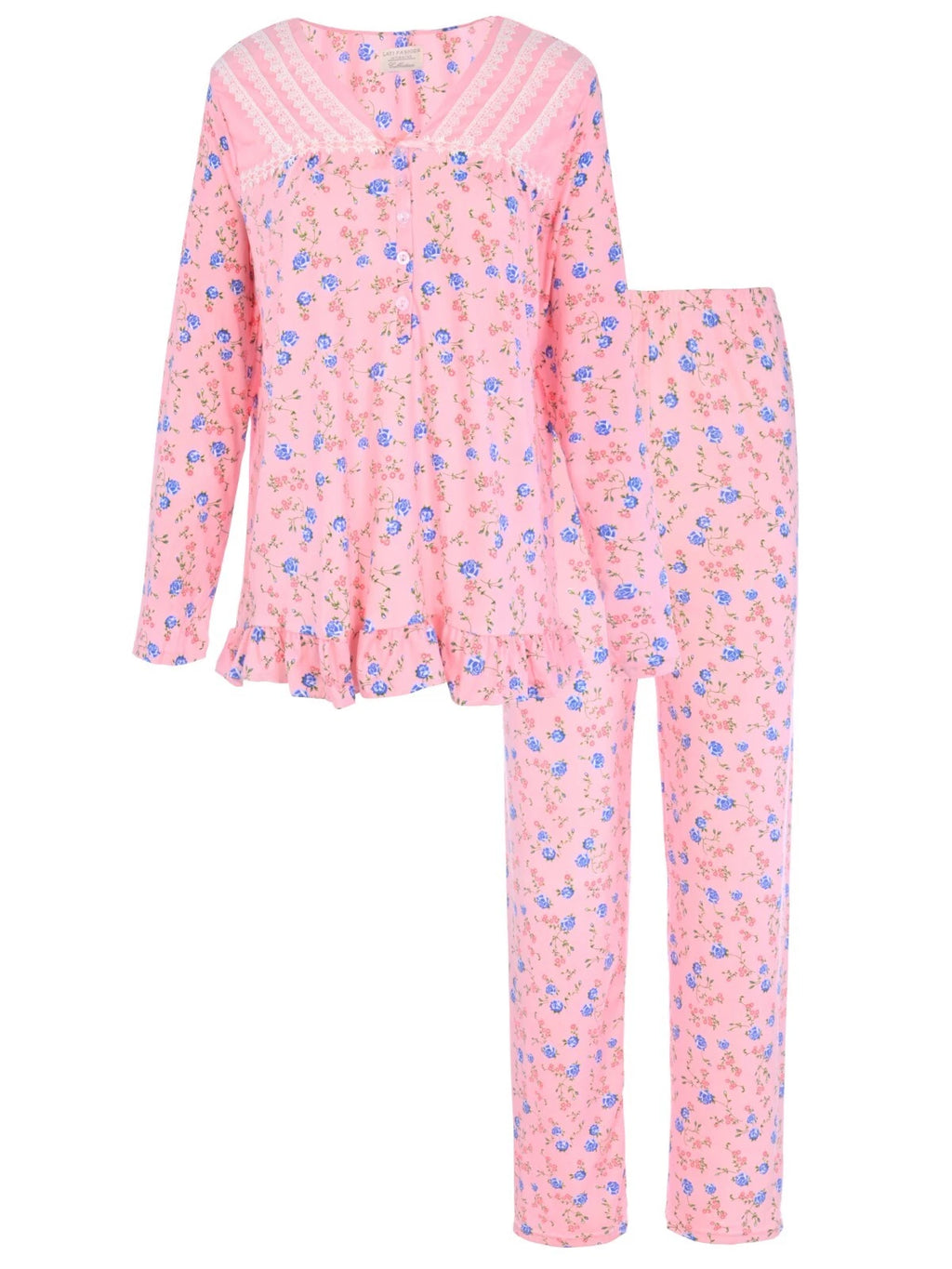 Womens Pajamas For Women Long Sleeve Pajamas Set Sleepwear  M L XL XXL NWT 6015P