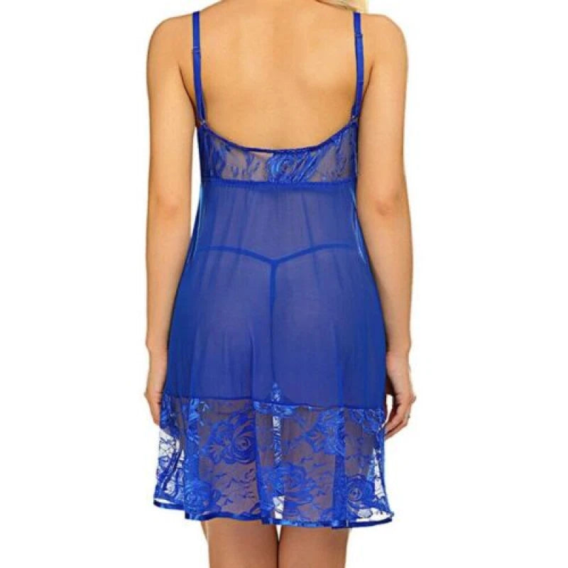 Plus Size Women Sexy Lingerie Sleepwear Set Pajamas Clothes Romence Nightwear