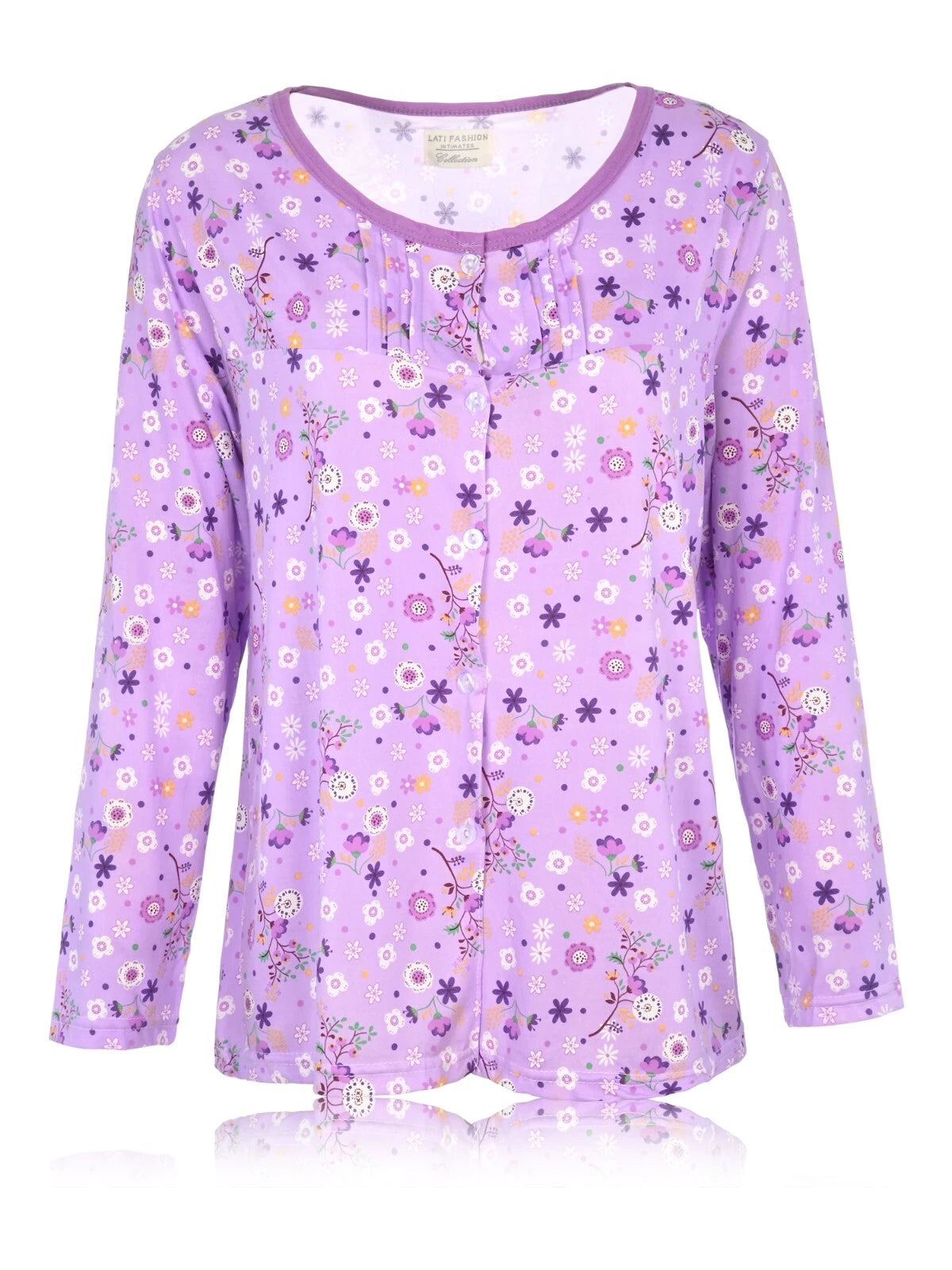 Womens Pajamas For Women Long Sleeve Pajamas Set Sleepwear  M L XL XXL NWT 6017P