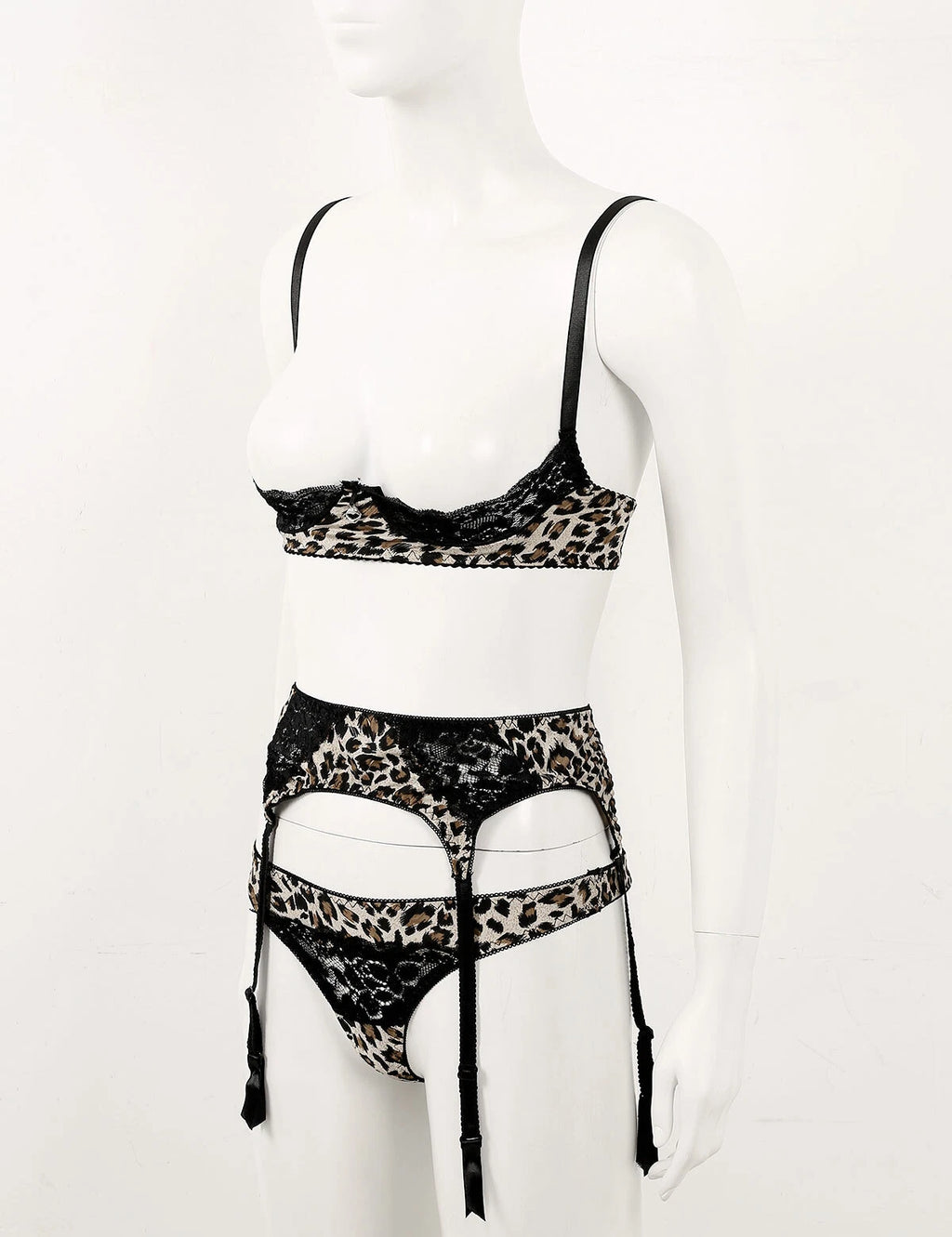 Women's G-string Sexy Lingerie Nightwear Lace Thong Bra Set Underwear Babydoll