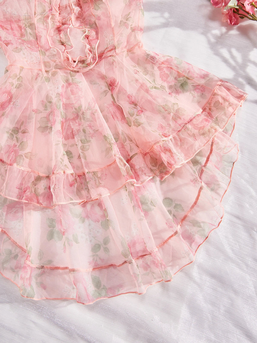 Sexy Women Lingerie Pink Lace Dress G-string Underwear Babydoll Sleepwear Gift