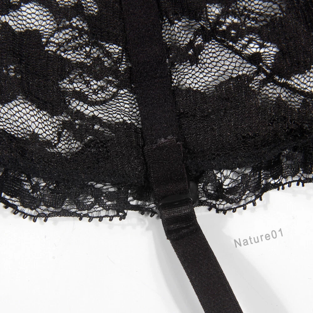 Women's Sexy Lingerie Sleepwear Underwear Lace Nightwear Dress G-String Babydoll