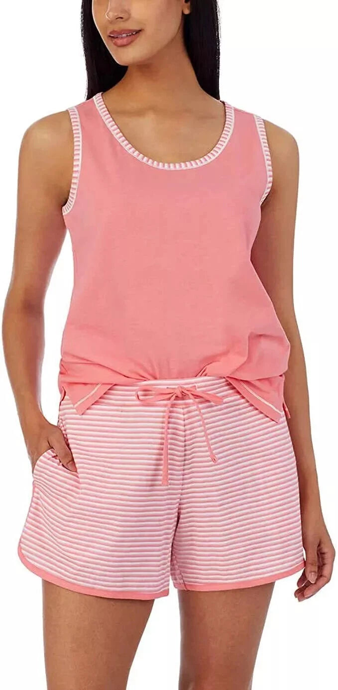 Carole Hochman Women's 4-Piece Cotton Pajama Set