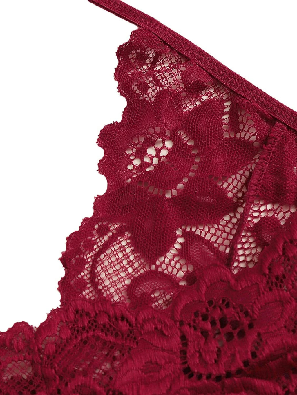 Two Piece Women Sexy Lingerie Set Lace Bra and Panty Set Babydoll Sleepwear US