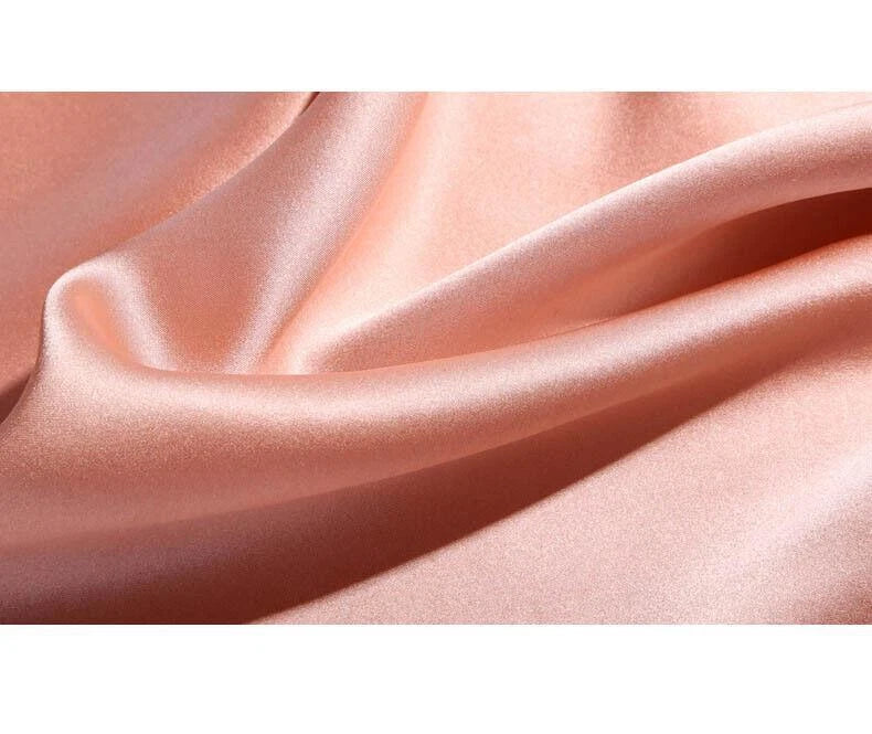 New Women Silk Pajamas Set,2 pieces,100% Mulberry Silk Sleepwear Nightwear U7135