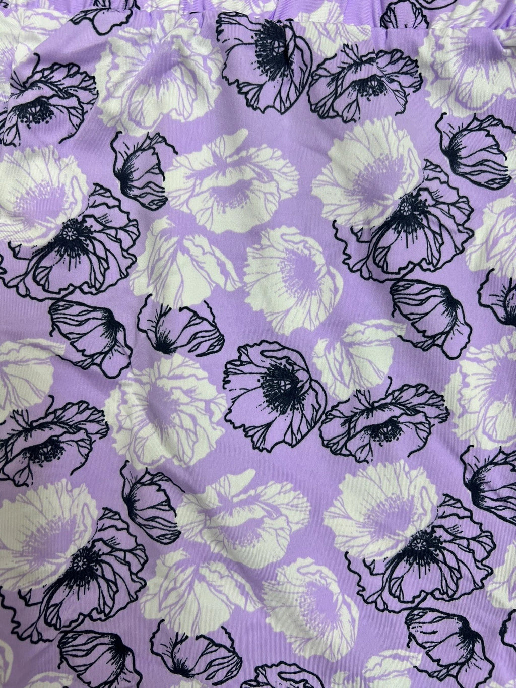 Women's talulah blue top with purple shorts  pajama set