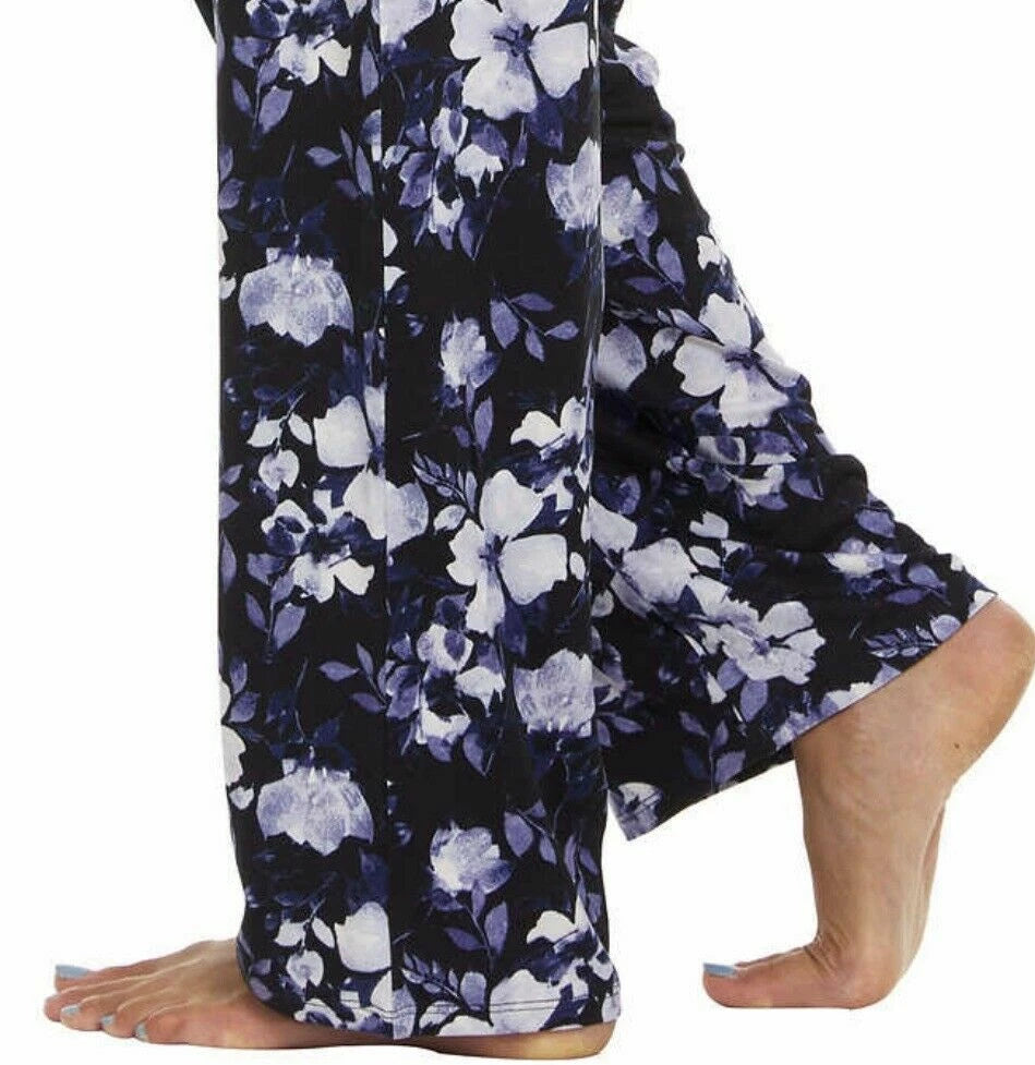 Flora Nikrooz Women's 3 Piece Pajama Set Sleep Dress Tee and Pants Sizes S M