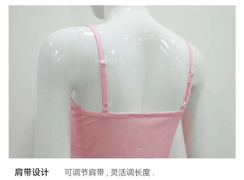 Sexy Women's Summer Suspender Shorts Pajama Set