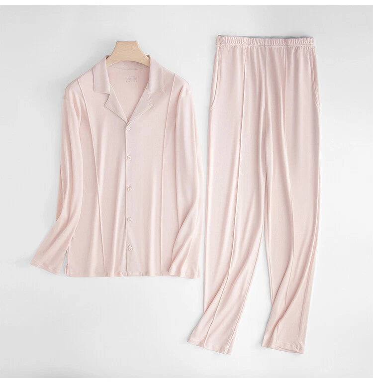 Women's Pajama Set Dust Mite Resistant Anti Bacterial Long Sleeve Long Pants