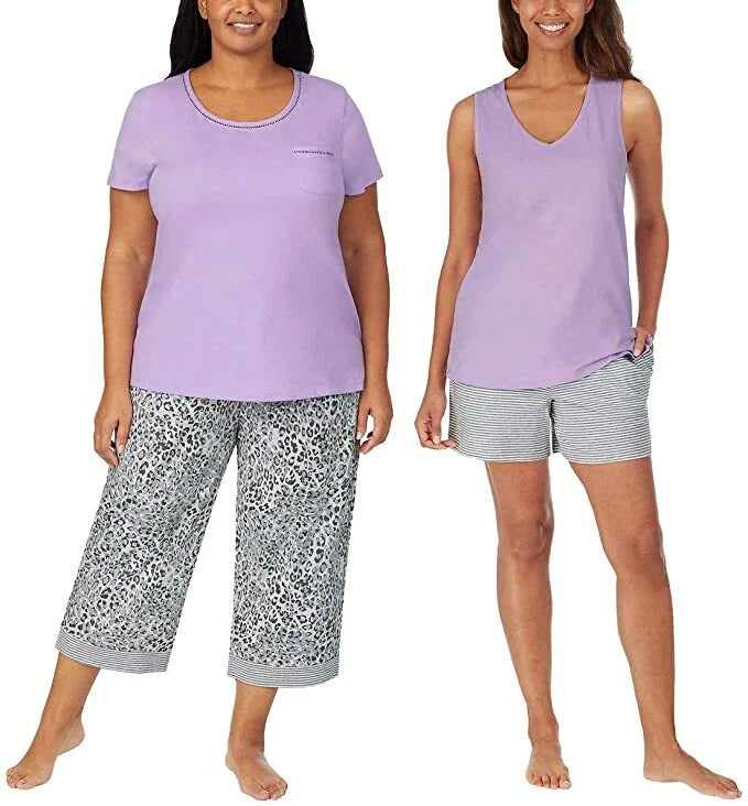 Carole Hochman Women's 4 Piece Pajama Set - VARIETY
