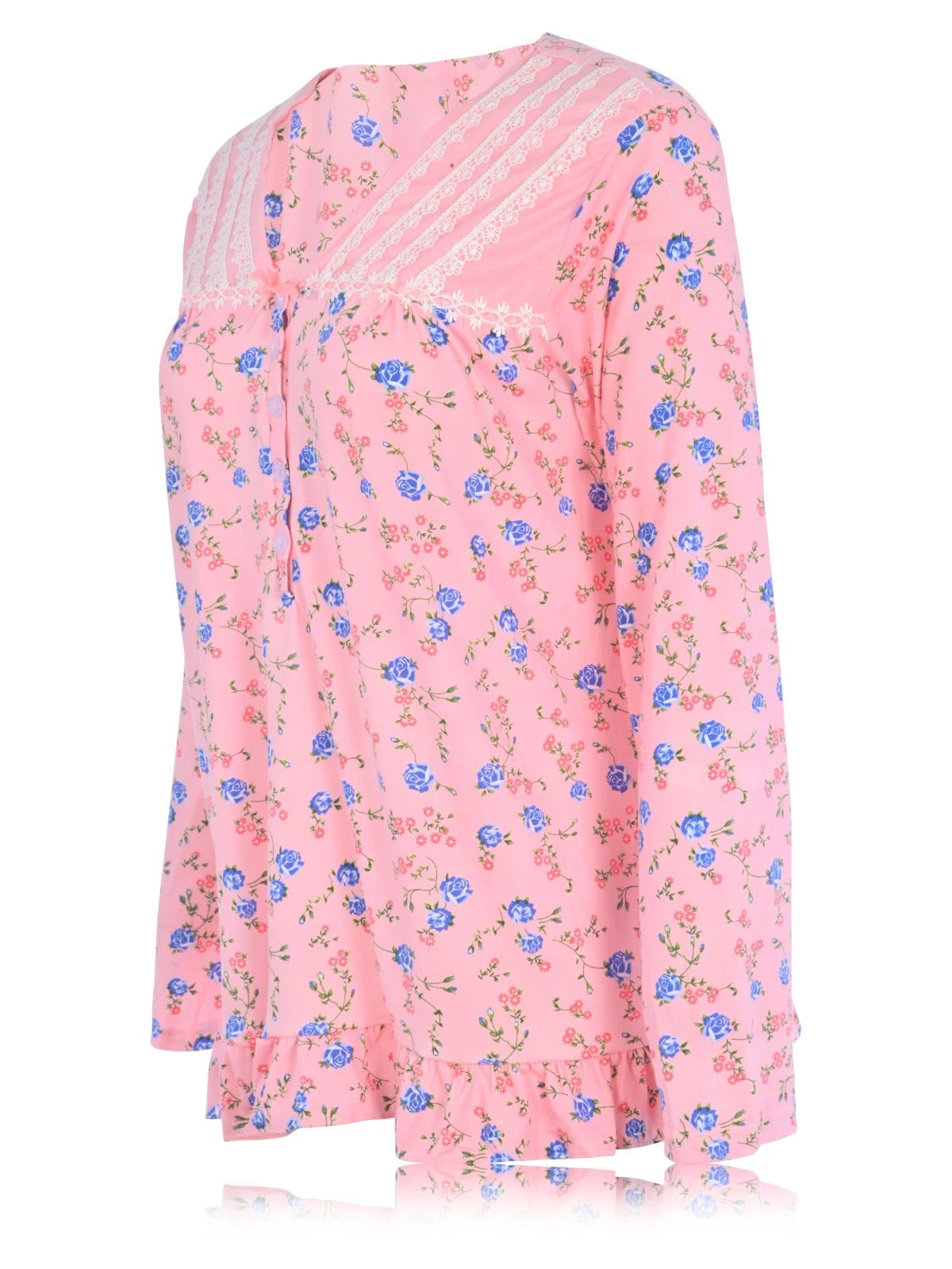 Womens Pajamas For Women Long Sleeve Pajamas Set Sleepwear  M L XL XXL NWT 6015P