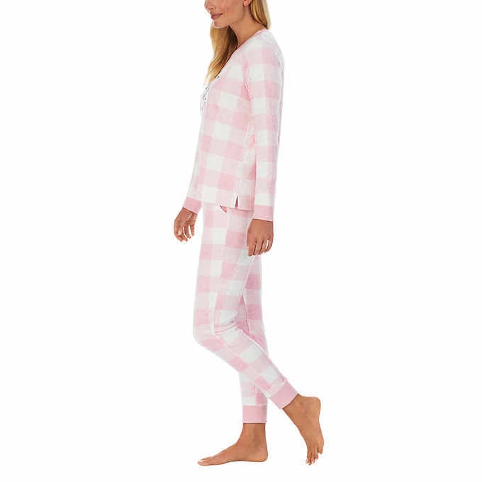 Jane and Bleecker Ladies' Fleece Pajama Set