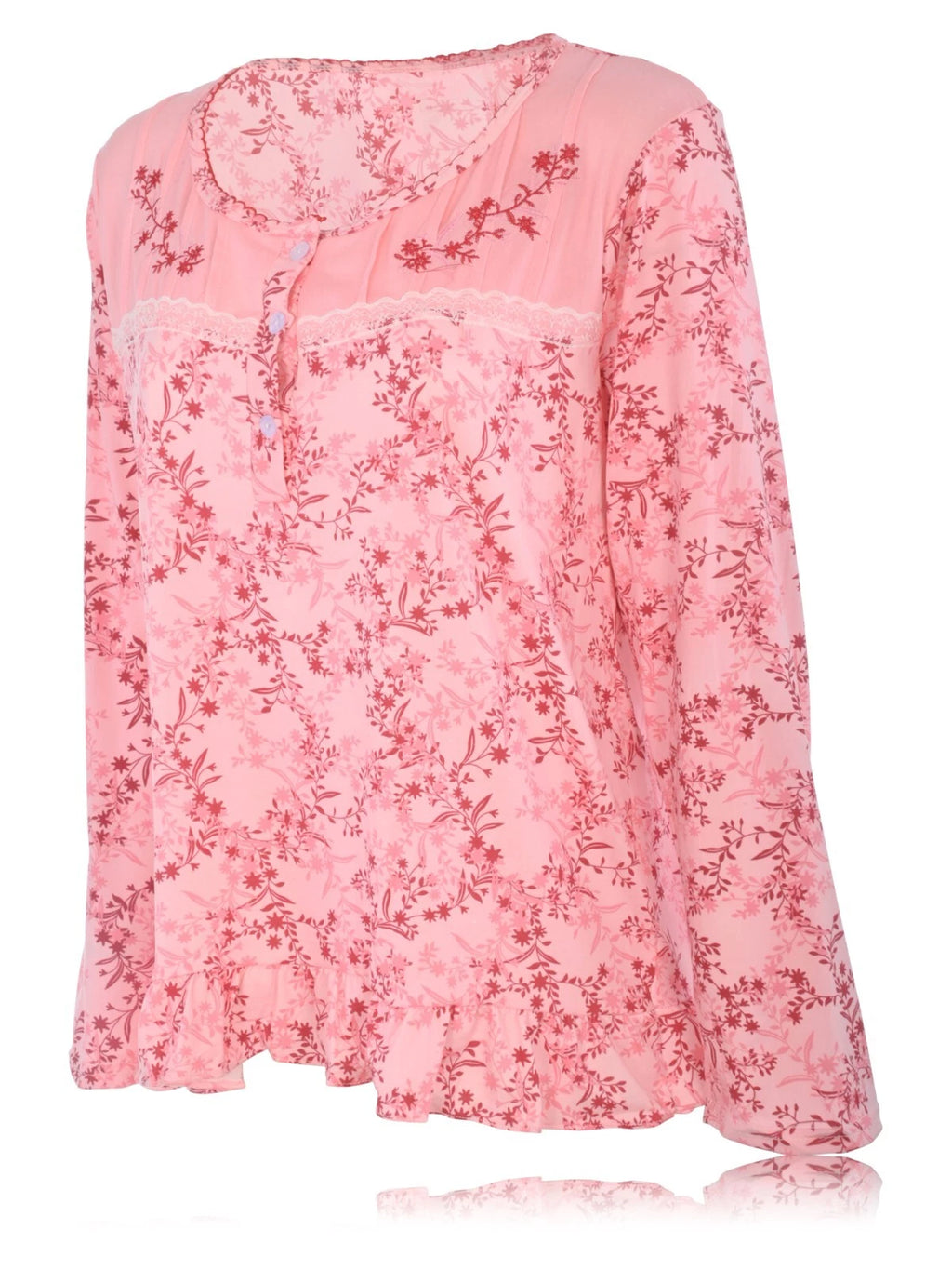 Womens Pajamas For Women Long Sleeve Pajamas Set Sleepwear  M L XL XXL NWT 6013P