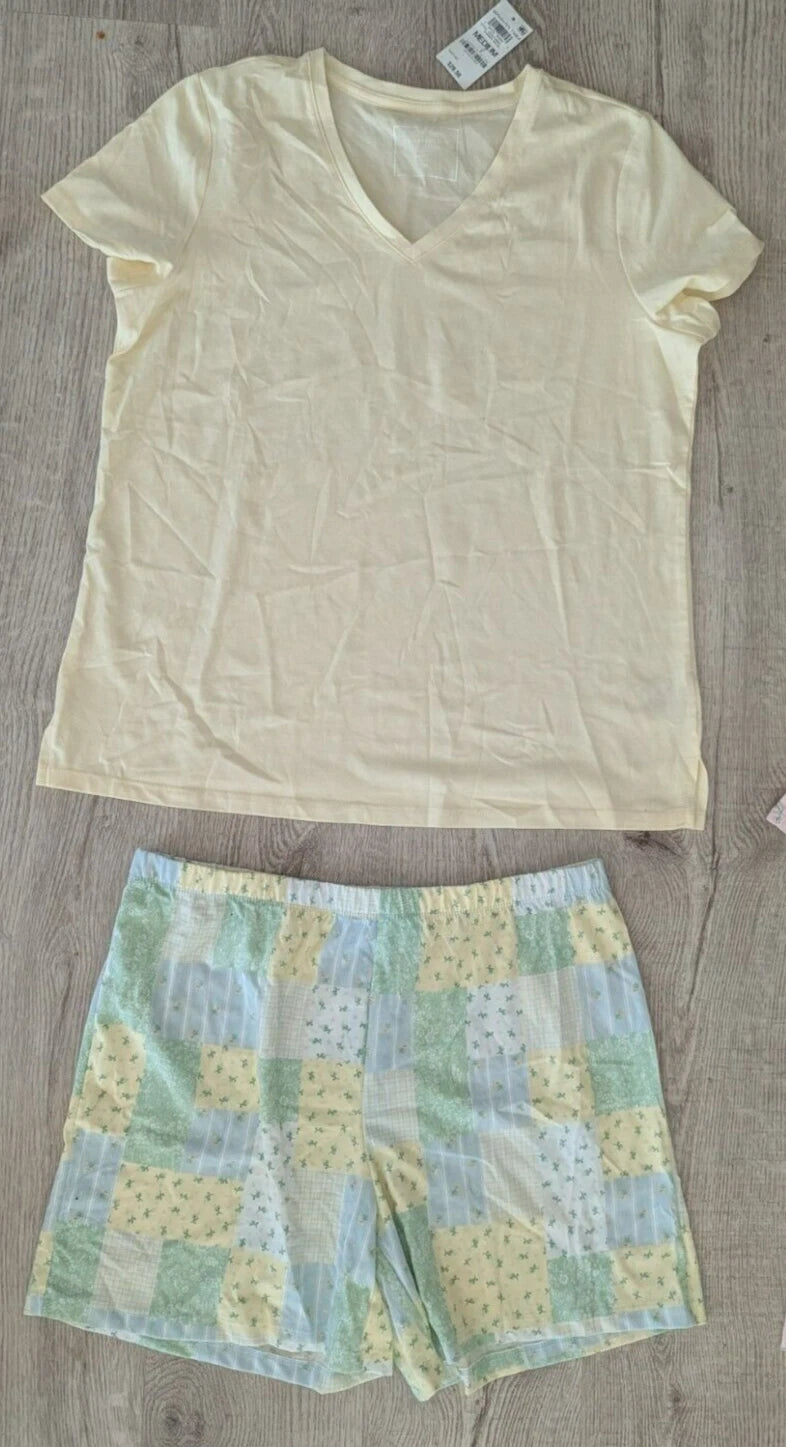 Charter Club Women's Short-Sleeve Pajamas Set