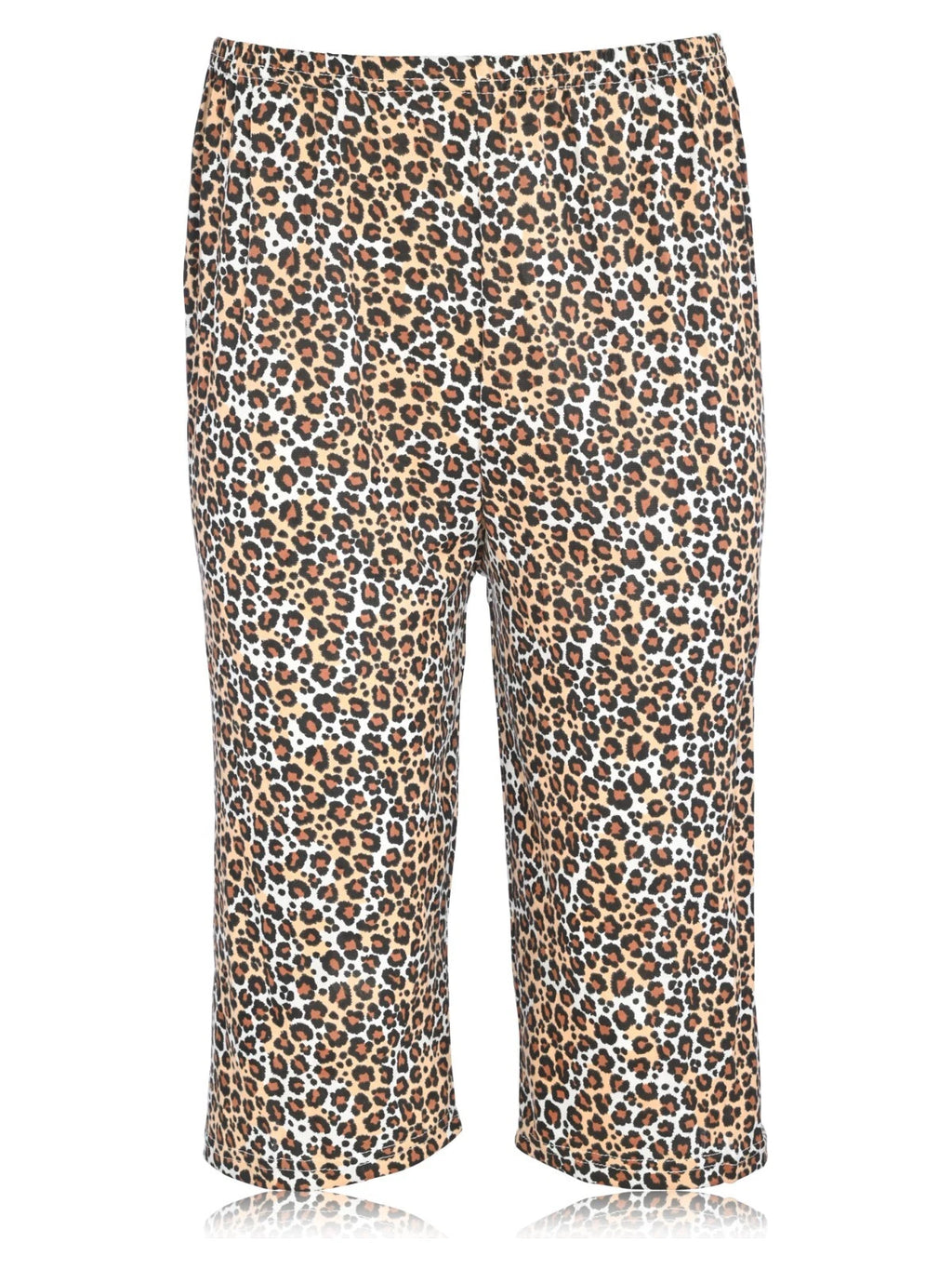 JEFFRICO Womens Capri Pajama Set 2 Piece Short Sleeve Top & Capri Pants 5035C