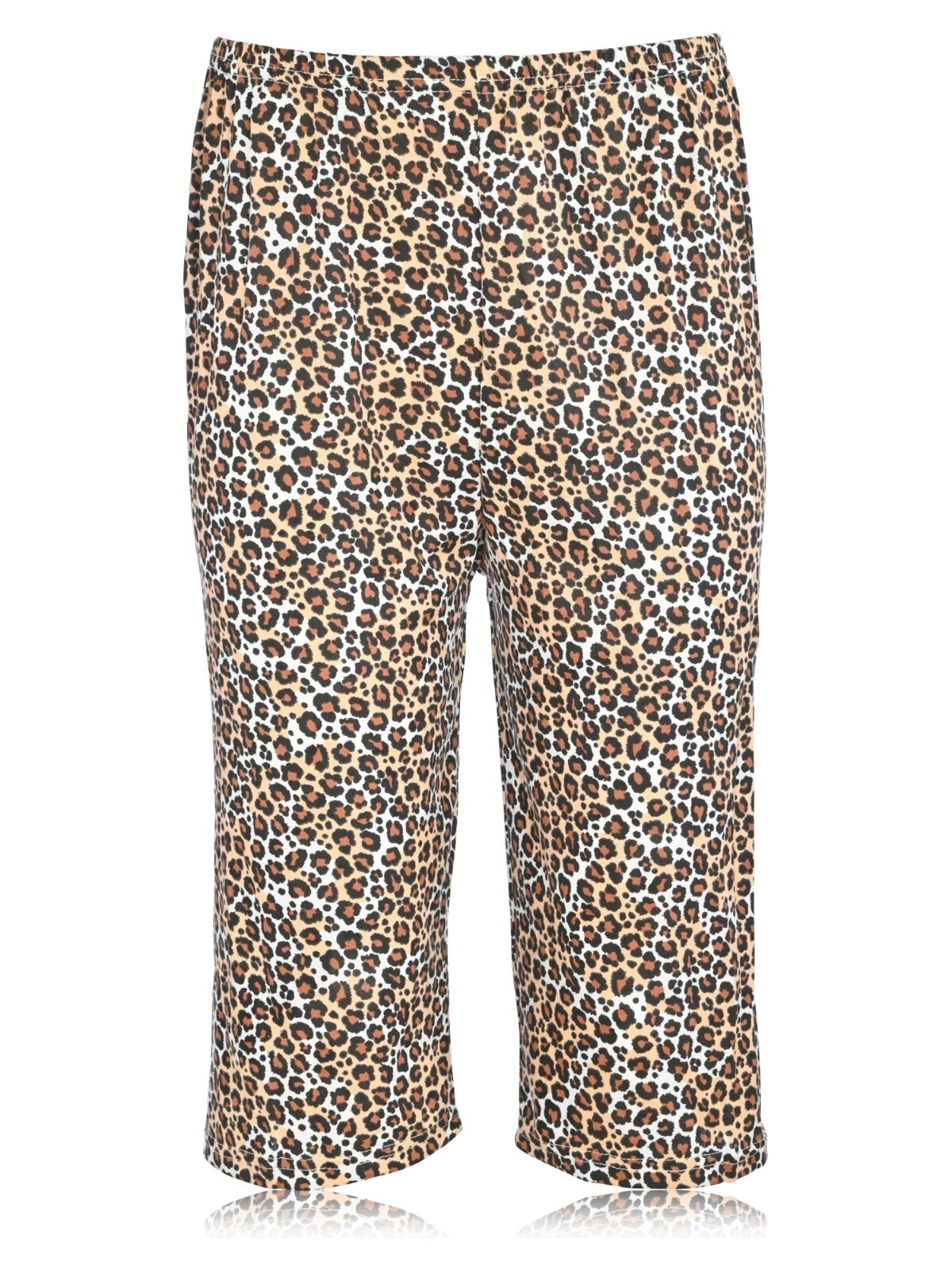 JEFFRICO Womens Capri Pajama Set 2 Piece Short Sleeve Top & Capri Pants 5035C