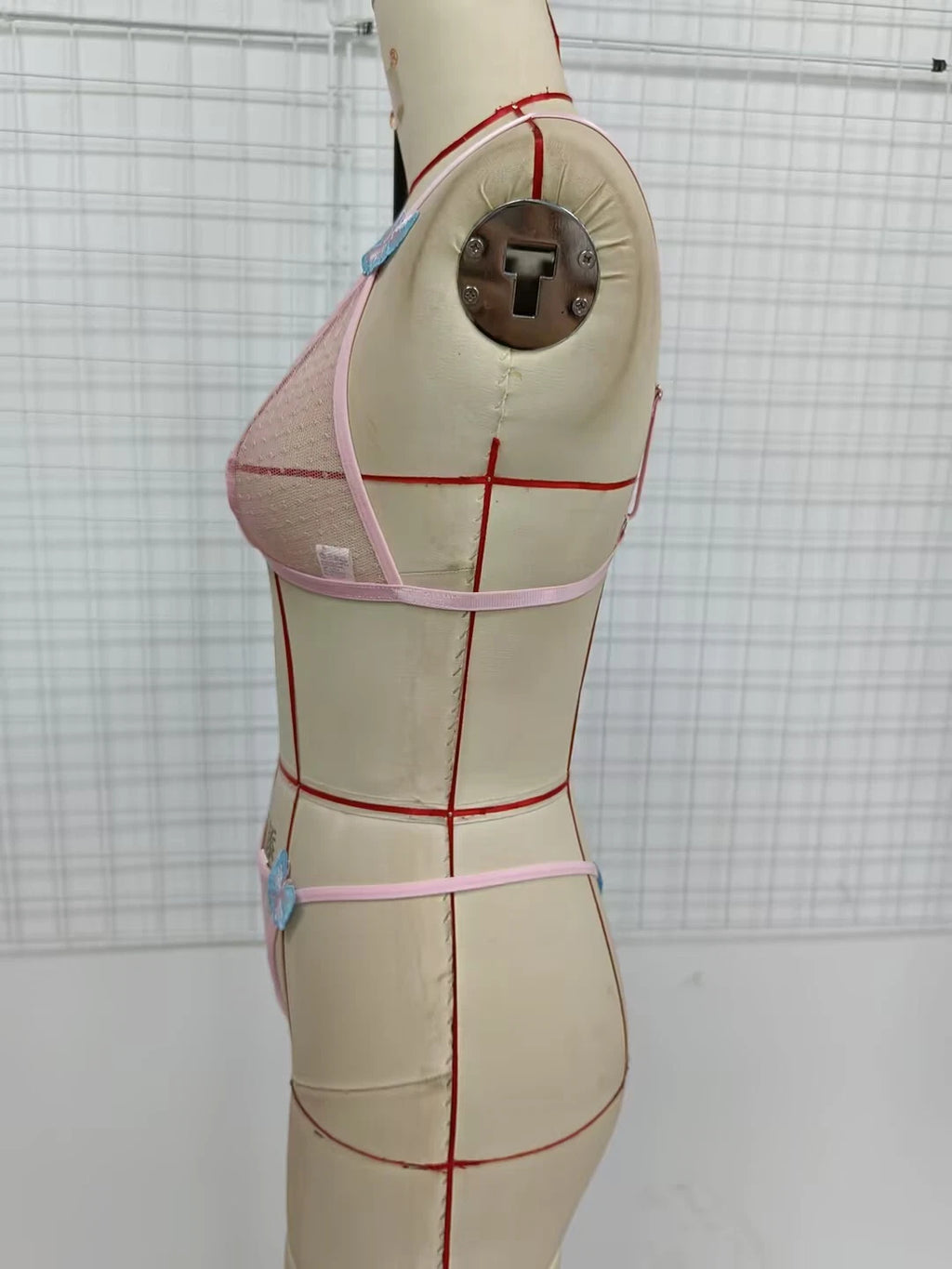 Sexy Women Lingerie Pink Lace Dress G-string Underwear Babydoll Sleepwear Gift