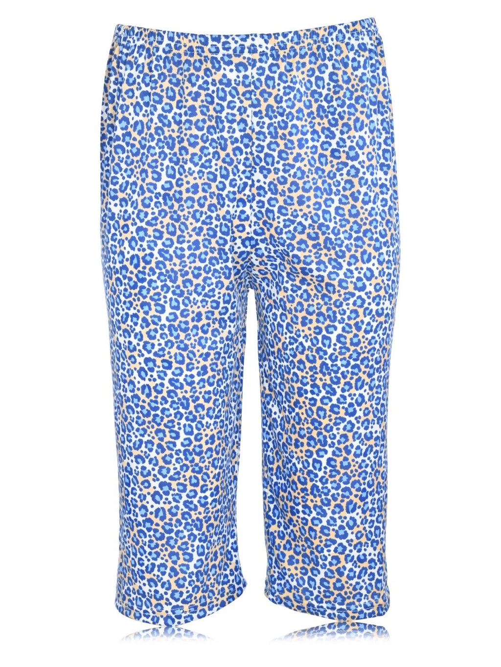 JEFFRICO Womens Capri Pajama Set 2 Piece Short Sleeve Top & Capri Pants 5035C