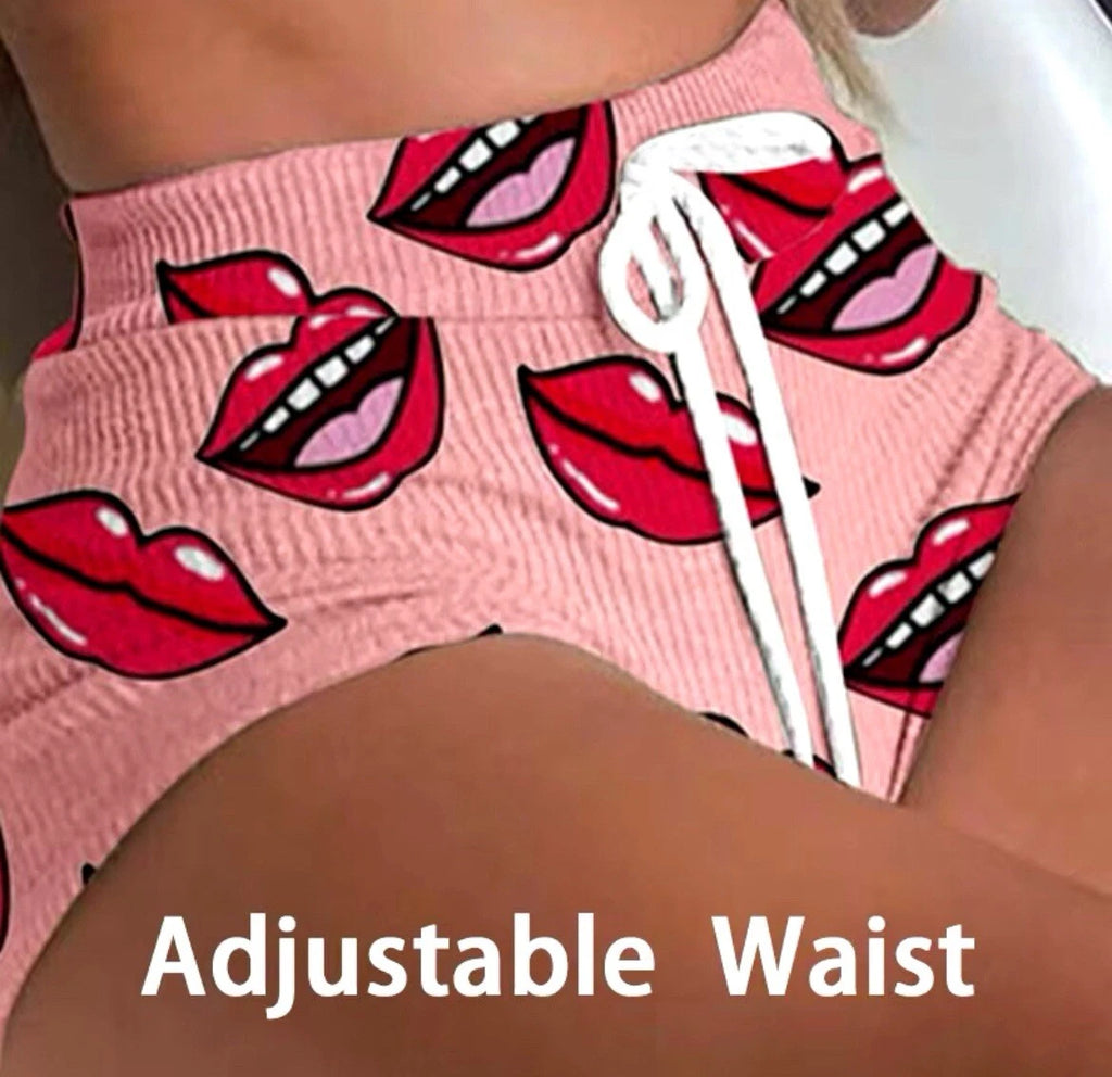 Womens Shorts Pajamas Set