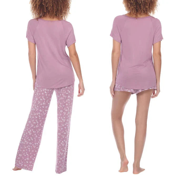 Honeydew Women's Super Soft 3-Piece Pajama Set