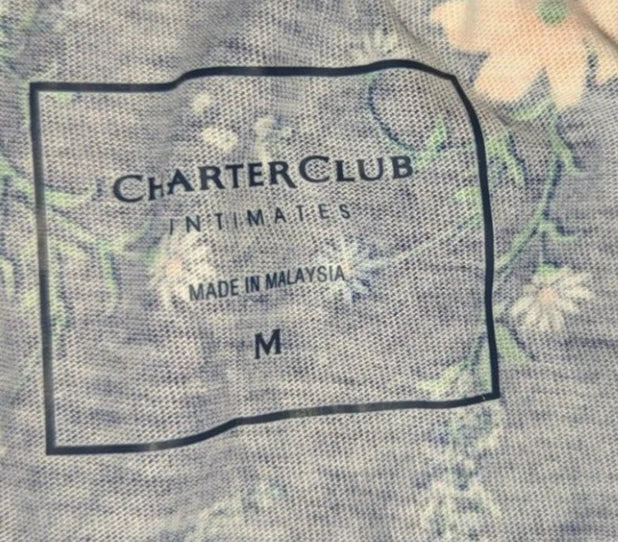 Charter Club Women's Short-Sleeve Pajamas Set