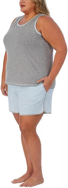 Carole Hochman Women's 4-Piece Cotton Pajama Set