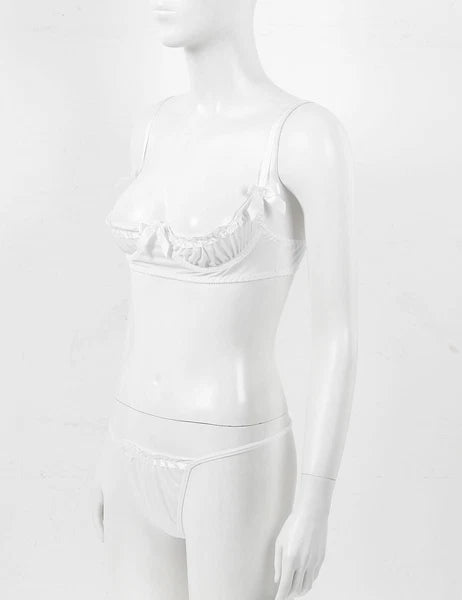 Women's G-string Sexy Lingerie Nightwear Lace Thong Bra Set Underwear Babydoll